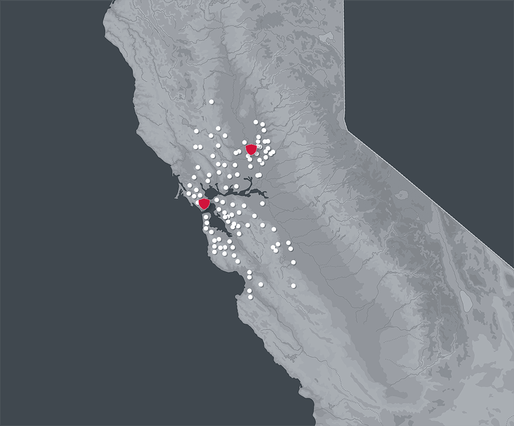 Service Area Map