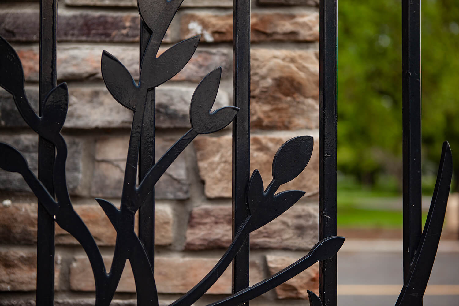 custom decorative archway for a community park