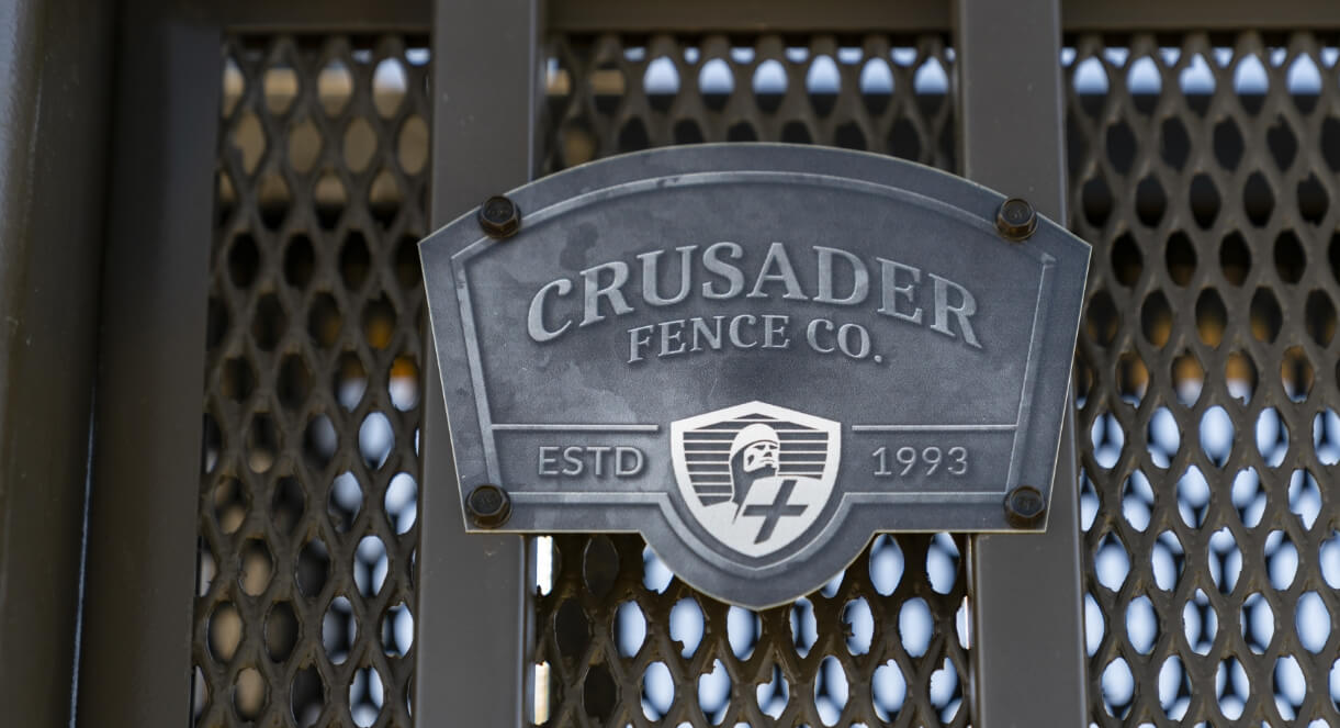 Crusader fence co badge